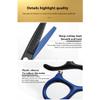 6 Inch Professional Barber Scissors Set - Black Blue Hairdressing Gift Set view 3