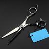 6 Inch Japan 440C Steel Hair Cutting Shears Set - Salon Scissors - Barber Thinning Shears view 2