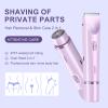 Bikini Trimmer for Women,Dermave Bikini Shaver,Electric Razors for Women Pubic Hair (Purple) view 4