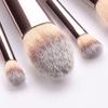 14 Champagne Gold Wood Handle Makeup Brush Beauty Tools Foundation Make Up Eye Shadow Brush Set view 4