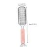 COOLHIYA Stainless Steel Foot File Callus Remover Portable Foot Scrubber Pedicure Tool Lightweight for Dead Skin Removal view 2