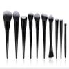 10 Pieces of Makeup Brush Set Full Set of Black Powder Eye Shadow Brush Beauty Tools view 1