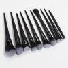 10 Pieces of Makeup Brush Set Full Set of Black Powder Eye Shadow Brush Beauty Tools view 2