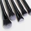 10 Pieces of Makeup Brush Set Full Set of Black Powder Eye Shadow Brush Beauty Tools view 4
