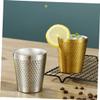 CLISPEED Stainless Steel Shaving Bowl for Men Capacity Foam Lather Cup Smooth Polished Edges Safe for Daily Beard Shaving Gift view 2