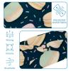 1 Pack Headbands for Women Non Slip Elastic Sports Hair Bands for Women, Soft Cloth Headband for Workout Yoga Fashion Hair Accessories,Dessert Art view 4
