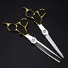 6.5 Inch JP 440c Steel Hair Cutting Shears with Bearings - Professional Barber Scissors Set view 1