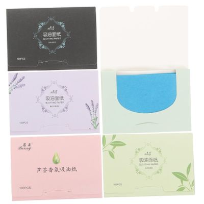 Facial Oil Blotting Paper 500 Pieces Linen for Gym and Sports