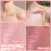 Hair and Body Glitter Spray, Holographic Glitter Highlighter Powder, Hairspray for Clothes, Face Body Shiny Glitter, Loose Shimmer Hairspray Festival Rave Prom Accessories, 2.11 Fl Oz (Pink) view 3
