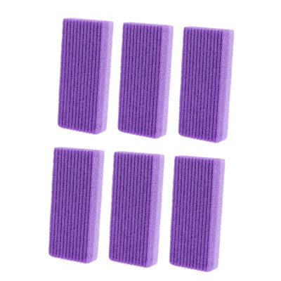 minkissy 6pcs Pedicure Pumice Stones PU Exfoliating Tools for Dead Skin Removal Rough Grinding Surface Callus Remover Foot Care for Men and Women