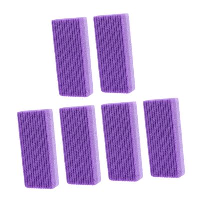 Beavorty 6pcs Pumice Stone Foot Exfoliating Tool Dead Skin Remover Callus Remover Rubbing Stone for Smooth Roughness Safe PU Material Pedicure Grinding Foot Care