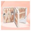 Manicure Set, Manicure Pedicure Set, Stainless Steel Rose Gold Nail Clipper Set, Household Tools view 3