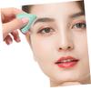 NOLITOY 6pcs Portable Eyebrow Razors Lightweight Stainless Steel Trimmers with Precision Heads for Gentle Hair Removal Eyebrows Face Neck Travel Friendly Makeup Tool in Pearl White Green view 4