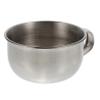 CIYODO Practical Stainless Steel Shaving Bowl for Men with Comfortable Handle Capacity Foaming Soap Dish Easy to Clean for Home and Barber Shop Use view 1