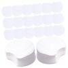 CIYODO 1200Pcs Pearl Pattern Facial Pads Thickened Non Woven Makeup Remover Pads for Daily Skin Cleansing and Exfoliation Safe and Skin Friendly Half Round Design Suitable for Women view 1