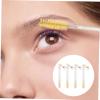 Healvian 4pcs Eyelash Brush Keychain with Accent Portable Mascara Wands Tube for Women Lightweight Reusable Eyelash Applicator Brushes for Travel and Daily Makeup Use view 3