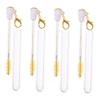 CIYODO 4pcs Reusable Brush Keychain with Detachable Mascara Wands for and Eyebrow Portable for Travel and Daily Makeup Application view 1