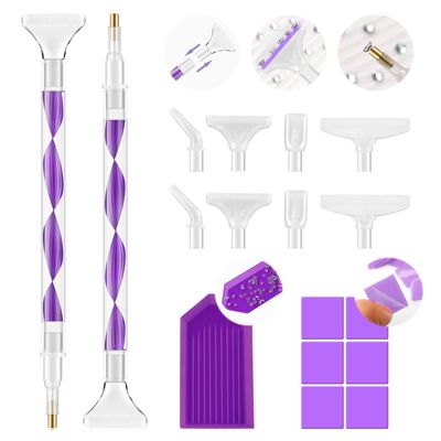 5.0 Pro Rhinestone Picker Tool Kit 16pcs, Bedazzling Pen | Diamond Art Tool