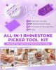 5.0 Pro Rhinestone Picker Tool Kit 16pcs, Bedazzling Pen | Diamond Art Tool view 3