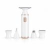 NinthAvenue Basics 5-in-1 Womens Electric Trimmer  Safe for Sensitive Skin, Waterproof, Rechargeable Hair Remover with and Multiple Attachments view 1