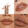 SUAKE Plump Matt Lipstick Lipliner Pencil Pack,Waterproof Crayon with Silicone Smudger for Define Contours & Sculpting Lip, Longwear Moisture Smooth Creamy Formula for Lip Makeup-03 Nude view 3