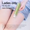 Dual Head Shaver for Smooth Facial Hair Removal Easy Cleaning, Bikini Shaver for Legs Body Hair Wet and Dry Use (Yellow) view 3