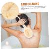 Healvian Comfortable Home Use Bath Skin Cleaning Brush Exfoliating Scrubber for Full Body Deep Cleaning Plant Bath Tool for Legs Back Arms Chest view 2
