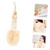 Healvian Comfortable Home Use Bath Skin Cleaning Brush Exfoliating Scrubber for Full Body Deep Cleaning Plant Bath Tool for Legs Back Arms Chest view 3