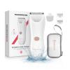 Heyfeel Women's Electric Hair Trimmer, IPX7 Waterproof Bikini Trimmer with LED Light, USB Rechargeable Razor for Pubic & Body Hair, Wet/Dry Use view 1