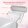 Heyfeel Women's Electric Hair Trimmer, IPX7 Waterproof Bikini Trimmer with LED Light, USB Rechargeable Razor for Pubic & Body Hair, Wet/Dry Use view 2