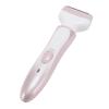 JTLB 4 in 1 Electric Trimmer for Women USB Multifunctional Body Hair Groomer for Facial Eyebrow Nose Hair (Roseate) view 2