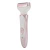 JTLB 4 in 1 Electric Trimmer for Women USB Multifunctional Body Hair Groomer for Facial Eyebrow Nose Hair (Roseate) view 3