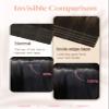 GOO GOO Invisi Edge Tape in Hair Extensions Human Hair, 2/6/2 Balayage Dark Brown to Chestnut Brown 10pcs injected with 10pcs classical tape ins, 14inch 50g, Virgin Remy Hair, Natural Look view 3