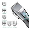 Professional Hair Clippers for Men, Hair Trimmer Professional Hair Clipper Waterproof Hair Cutting Machine Cordless Barber Rechargeable Adjustable Trimmer(Red with Box) view 4