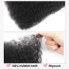 Afro Kinkys Bulk Human Hair -100% Real Human Hair for Mini Twist, Braiding, Loc Extensions & Crochet, 16 Inch 50g 4c Kinky Curly Hair Bundles, Natural Afro Bulk for Dreadlocks view 4