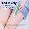 Dual Head Shaver for Smooth Facial Hair Removal Easy Cleaning, Bikini Shaver for Legs Body Hair Wet and Dry Use (Green) view 3