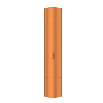 Dual Head Shaver for Smooth Facial Hair Removal Easy Cleaning, Bikini Shaver for Legs Body Hair Wet and Dry Use (Orange)