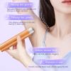Dual Head Shaver for Smooth Facial Hair Removal Easy Cleaning, Bikini Shaver for Legs Body Hair Wet and Dry Use (Orange) view 4