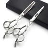 6 inch Professional Hairdressing Scissors Exquisite Purple Gemstone Hairdresser Special Tools Silver high Hardness 400c Stainless Steel Hairdressing Scissors view 2