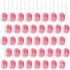 200 Pcs Oral Sponge Sticks, Plum Blossom Head Dental Cleaning Mouth Swabs, Soft Gentle Disposable Sponges for Daily Oral Care, Home Patient Hygiene view 1