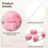 200 Pcs Oral Sponge Sticks, Plum Blossom Head Dental Cleaning Mouth Swabs, Soft Gentle Disposable Sponges for Daily Oral Care, Home Patient Hygiene view 3