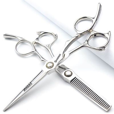 6/6.5-inch Professional Hairdressing Set with Sharp Blades, Easy to Trim, Suitable for Barbers, Hair Salons, and Salon Studios.