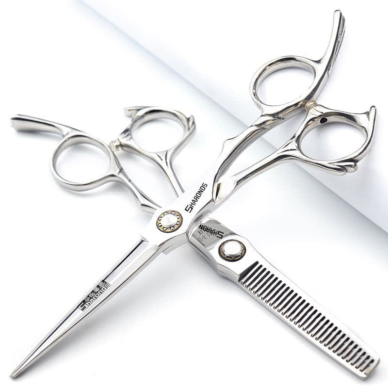 6/6.5-inch Professional Hairdressing Set with Sharp Blades, Easy to Trim, Suitable for Barbers, Hair Salons, and Salon Studios.