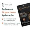 Marie-Jos & Co Henna Make-Up Coloring Set - Professional Henna Powder for Spot Coloring - Good for 50 Applications (Medium Brown) view 3