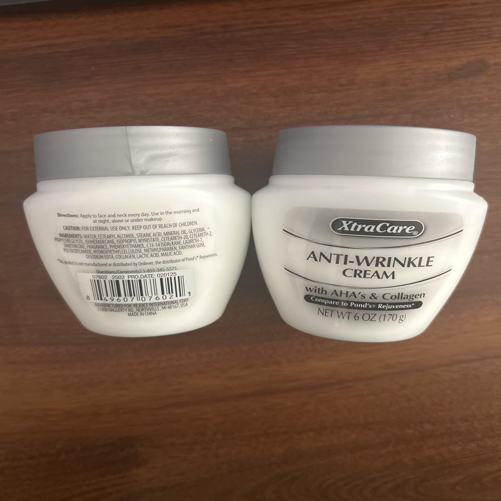 2 Packs Of Collagen Anti-Wrinkle Cream, 6 oz,