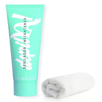 depilYa Gel Depilador Instantaneo | Instant Gel Hair Remover depil Ya Colombia (3.5oz-100gr) + Washcloth Women