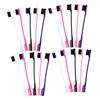Didiseaon 24pcs Double Ended Eyebrow Grooming Brushes Small Bristle Hairline Combs for Eye Makeup and Brow Styling Convenient Portable for Home and Salon Use view 1