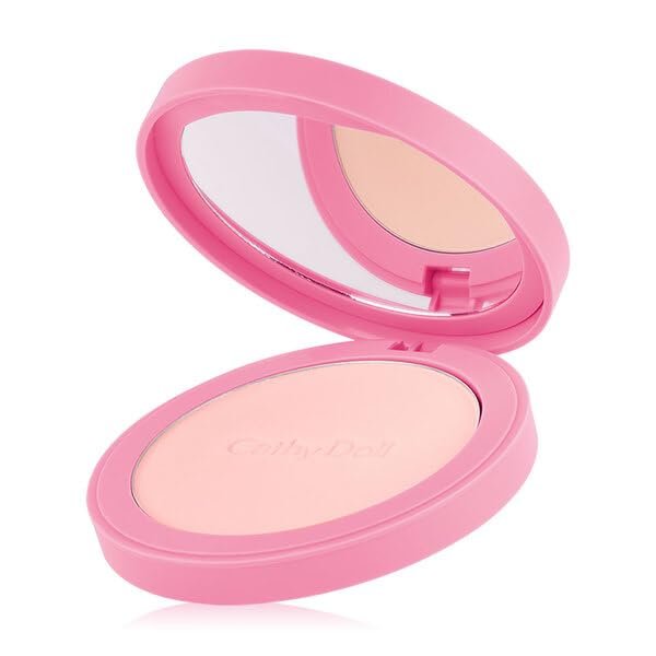 CC Powder Pact, High-Coverage Pressed Powder for Skin, Product of Thailand (23 Natural Beige, 4.5g)