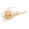 Didiseaon Comfortable Facial Cleaning Brush with Soft Bristles for Deep Cleansing and Massage Portable Face Brush for Women Travel Compact Supple Exfoliator Tool for Firm and Radiant Skin view 4