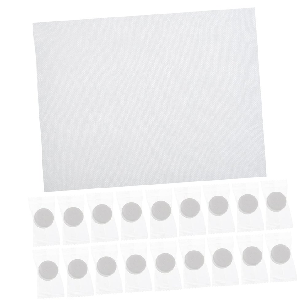 Didiseaon 20pcs Disposable Compressed Facial Towels High Absorbent Mini Cotton Washcloths for Travel Camping Makeup Removal Lightweight and Scalable Cleaning Cloths